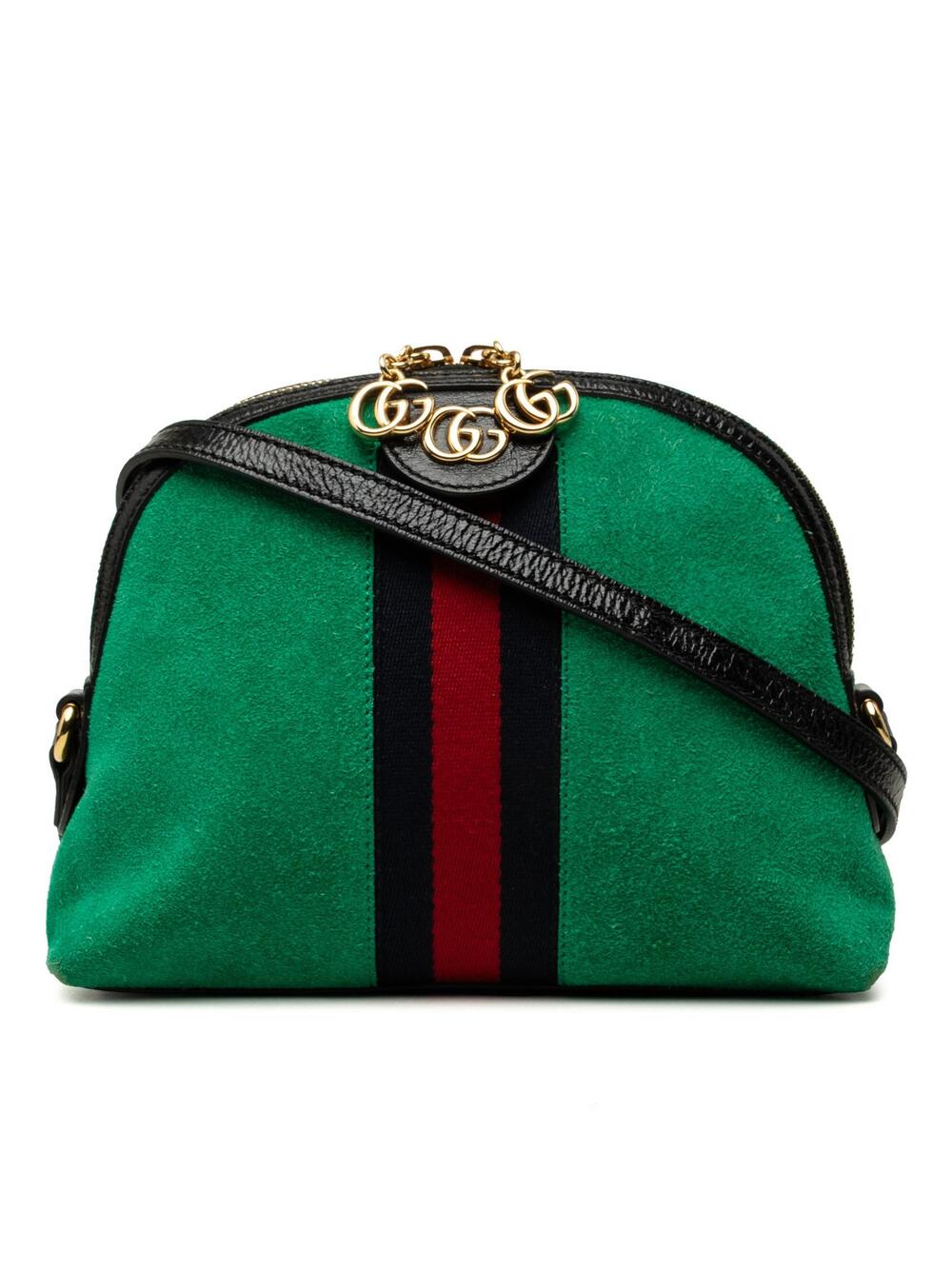 Gucci Small Suede Web Ophidia Dome #359065G75B